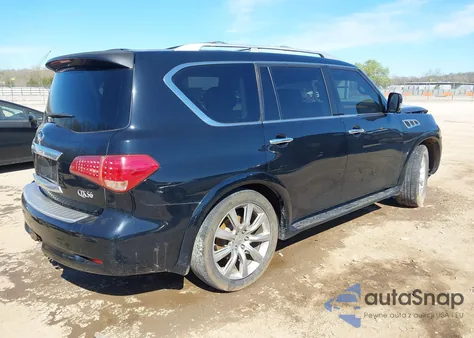 2012 Infiniti Qx56 z USA, uszkodzony, nr VIN JN8AZ2NE1C9022359